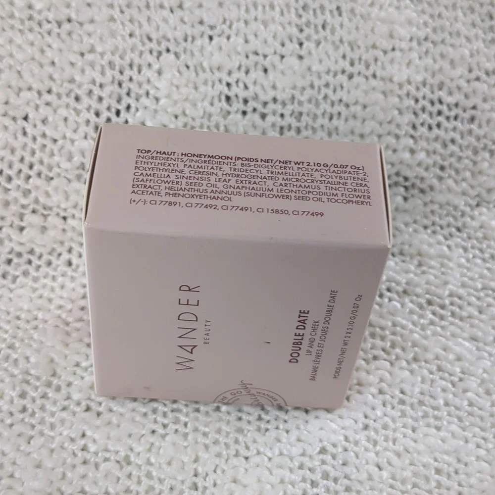 Wander Beauty Double Date Lip and Cheek in Honeymoon/Swipe, 2 x2.10g/0.0…